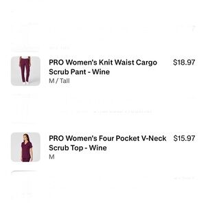 Womens scrub set- WonderWink